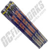 Pyro Demon 10 Ball Blue Thunder Roman Candle 6pk