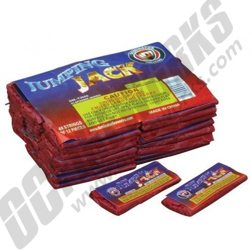 Jumping Jacks Half Brick Buy fireworks online at OCFireworks.com