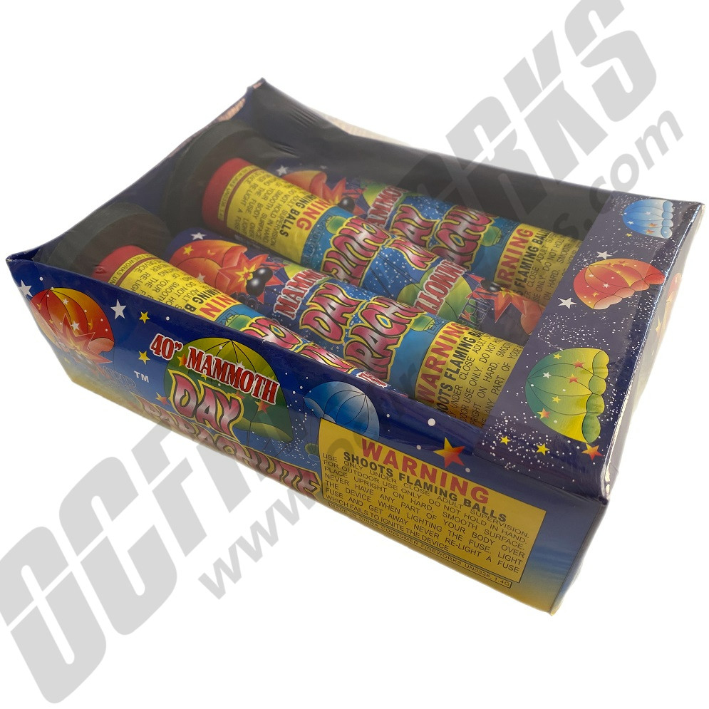 Mammoth Day Parachute 4pk Buy fireworks online at OCFireworks.com