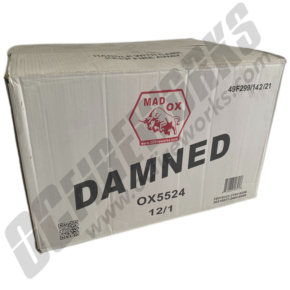 Buy Fireworks Online Wholesale Fireworks Damned Case 12/1 OCFireworks