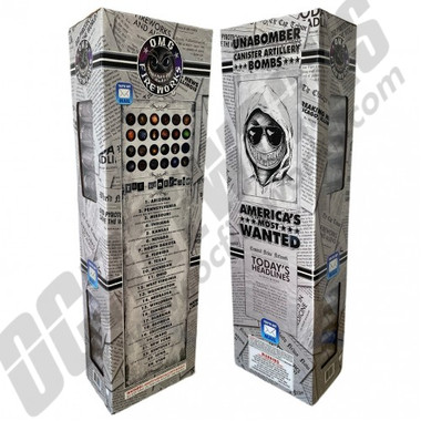 Unabomber Canister Artillery Bomb Shells 24ct Kit