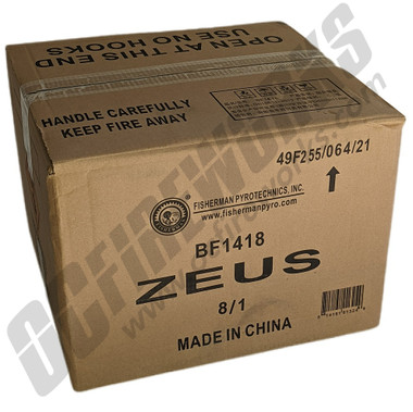 Wholesale Fireworks Zeus 61s Case 8/1