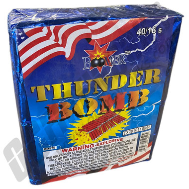 Thunder Bomb Firecrackers 40/16 Half Brick