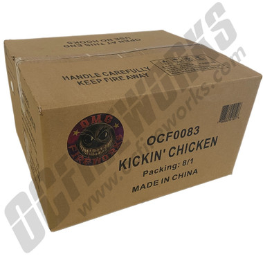Wholesale Fireworks Kickin Chicken Case 8/1
