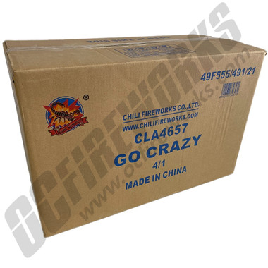 Wholesale Fireworks Go Crazy Case 4/1