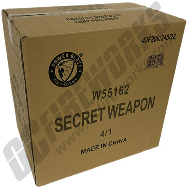 Wholesale Fireworks Secret Weapon Case 4/1