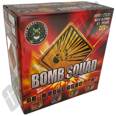Bomb Squad 500 Gram Assorted 4pk Case