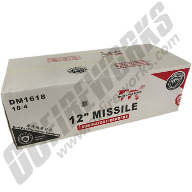 Wholesale Fireworks 12 Inch Missile 4pk Case 18/4