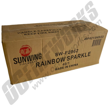 Wholesale Fireworks Rainbow Sparkle Case 40/1