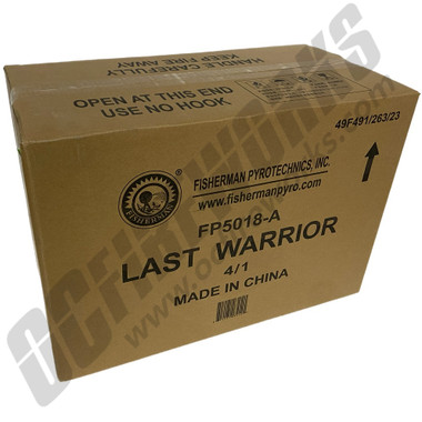 Wholesale Fireworks Last Warrior Case 4/1