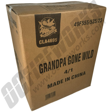 Wholesale Fireworks Grandpa Gone Wild Case 4/1