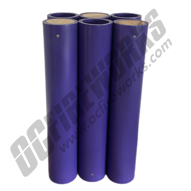 Purple 1.91 HDPE Tube 6ct