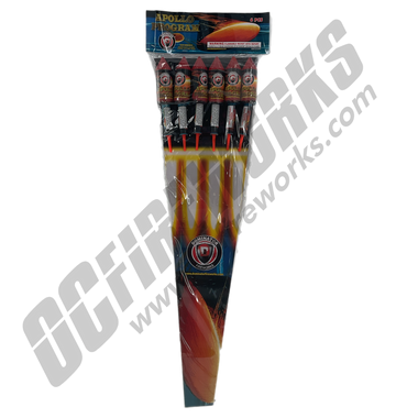 Apollo Program Rocket Assortment 6pk