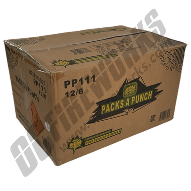 Wholesale Fireworks Packs a Punch Case 12/6