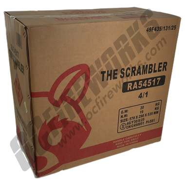 Wholesale Fireworks The Scrambler Case 4/1
