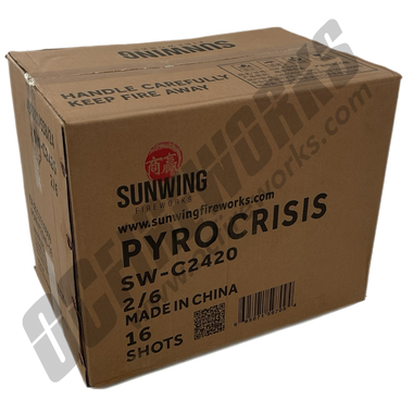 Wholesale Fireworks Pyro Crisis Case 2/6