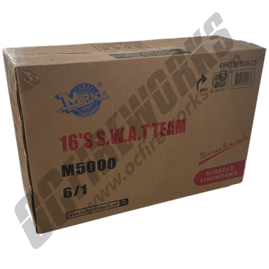 Wholesale Fireworks SWAT Team Case 6/1