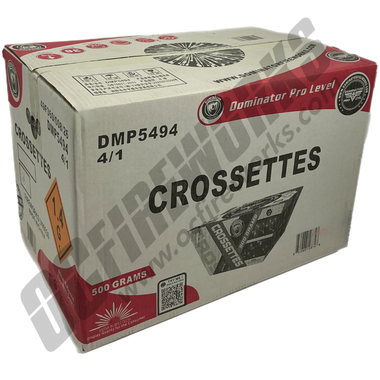Wholesale Fireworks Dominator Pro Level Crossettes Case 4/1