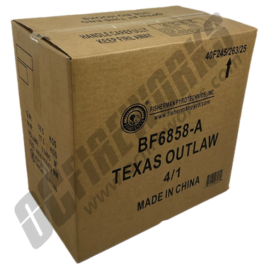 Wholesale Fireworks Texas Outlaw Case 4/1