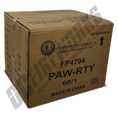 Wholesale Fireworks Paw-rty Case 60/1