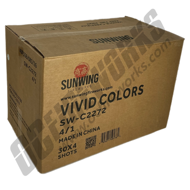 Wholesale Fireworks Vivid Colors Case 4/1