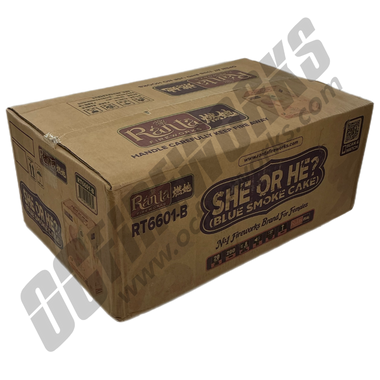 Wholesale Fireworks She or He? Blue Smoke Case 8/1