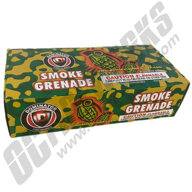 Smoke Hand Grenade Counter Display Box 48/Ct