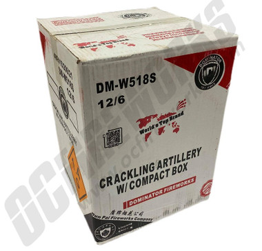 Wholesale Fireworks Crackling Artillery Shells Case 12/6