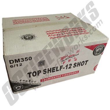 Wholesale Fireworks Top Shelf Artillery Shell Kit Case 6/12