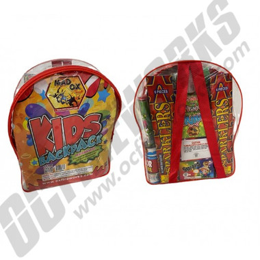 Cheap Fireworks Online | Kids Value Backpack Assortment | OCFireworks