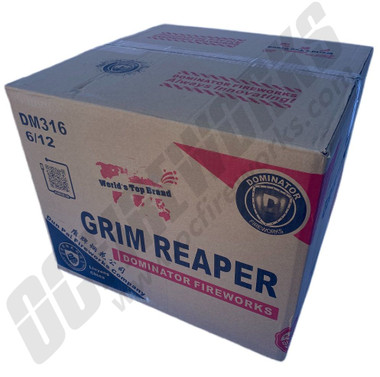 Wholesale Fireworks Grim Reaper - 60g Canister Artillery Shells 6/12 Case Wholesale Fireworks Grim Reaper - 60g Canister Artillery Shells 6/12 Case