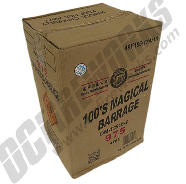 Wholesale Fireworks Magical Barrage 100s 40/1 Case