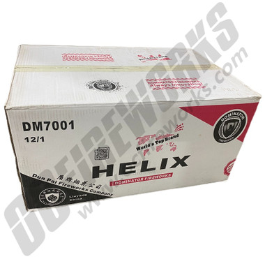 Wholesale Fireworks Helix Spinning Color Fountain Case 12/1