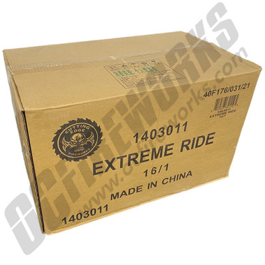 Wholesale Fireworks Extreme Ride 16/1 Case