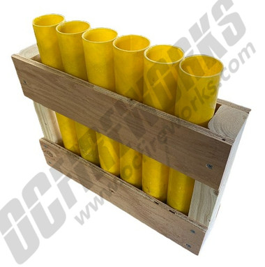 6 Shot Rack With 1.75" Fiberglass Mortar Tubes