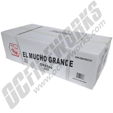 Wholesale Fireworks El Mucho Grande 3/1 Case