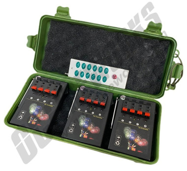 12 Cue Wireless Remote Firing System w/ Case