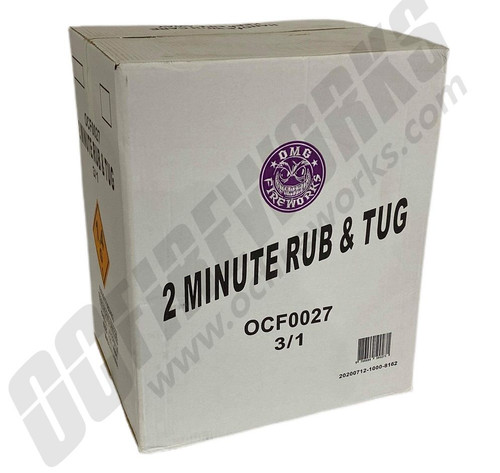 Wholesale Fireworks 2 Minute Rub & Tug Case 3/1 Wholesale Fireworks 2 Minute Rub & Tug Case 3/1