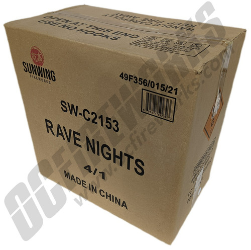 Wholesale Fireworks Rave Nights Case 4/1 Wholesale Fireworks Rave Nights Case 4/1