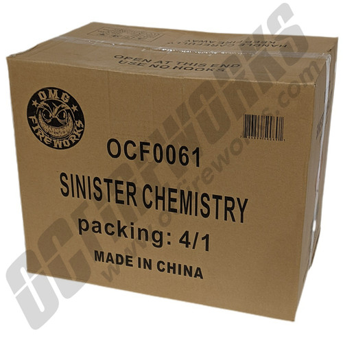 Wholesale Fireworks Sinister Chemistry Case 4/1