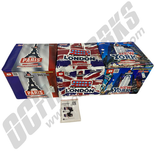 Paris, London and New York Finale Box