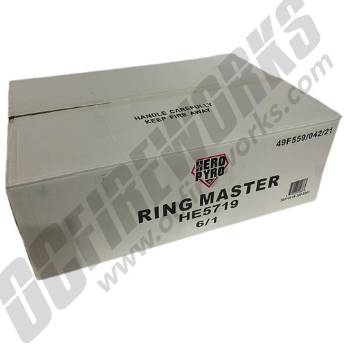 Wholesale Fireworks Ring Master Case 6/1