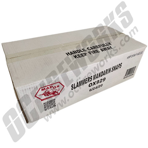 Cheap Fireworks Online | Slammers Mandarin Super Snaps 24/20