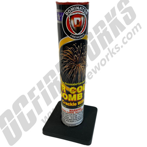 Air Bomb Single Shot Tube Crackle Willow