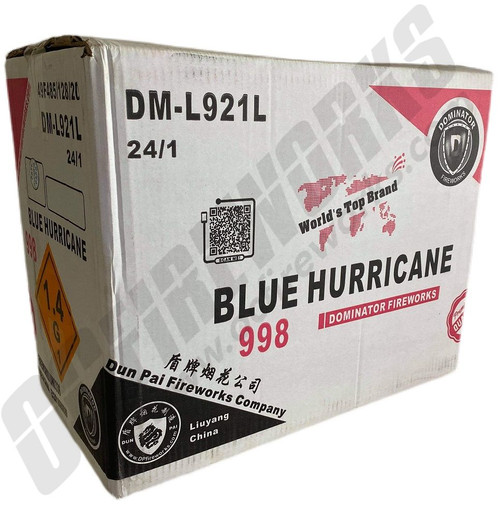 Wholesale Fireworks Blue Hurricane Case 24/1