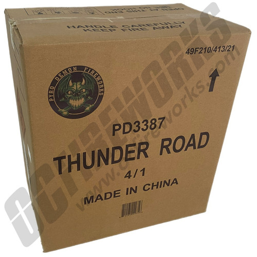 Wholesale Fireworks Thunder Road Case 4/1 Wholesale Fireworks Thunder Road Case 4/1