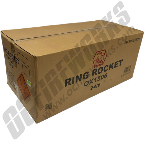 Wholesale Fireworks Ring Rockets Case 24/6 Wholesale Fireworks Ring Rockets Case 24/6