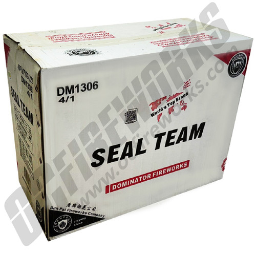 Wholesale Fireworks Seal Team 6 Shot Parachute Cake 4/1 Case