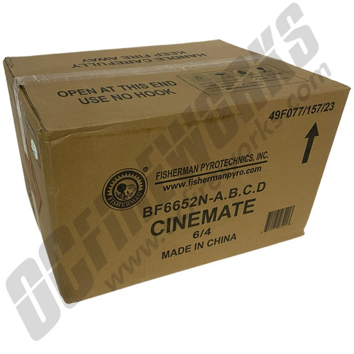 Wholesale Fireworks Cinemate Assorted Case 6/4 Wholesale Fireworks Cinemate Assorted Case 6/4