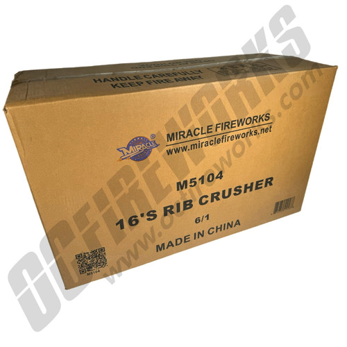 Wholesale Fireworks Rib Crusher Case 6/1